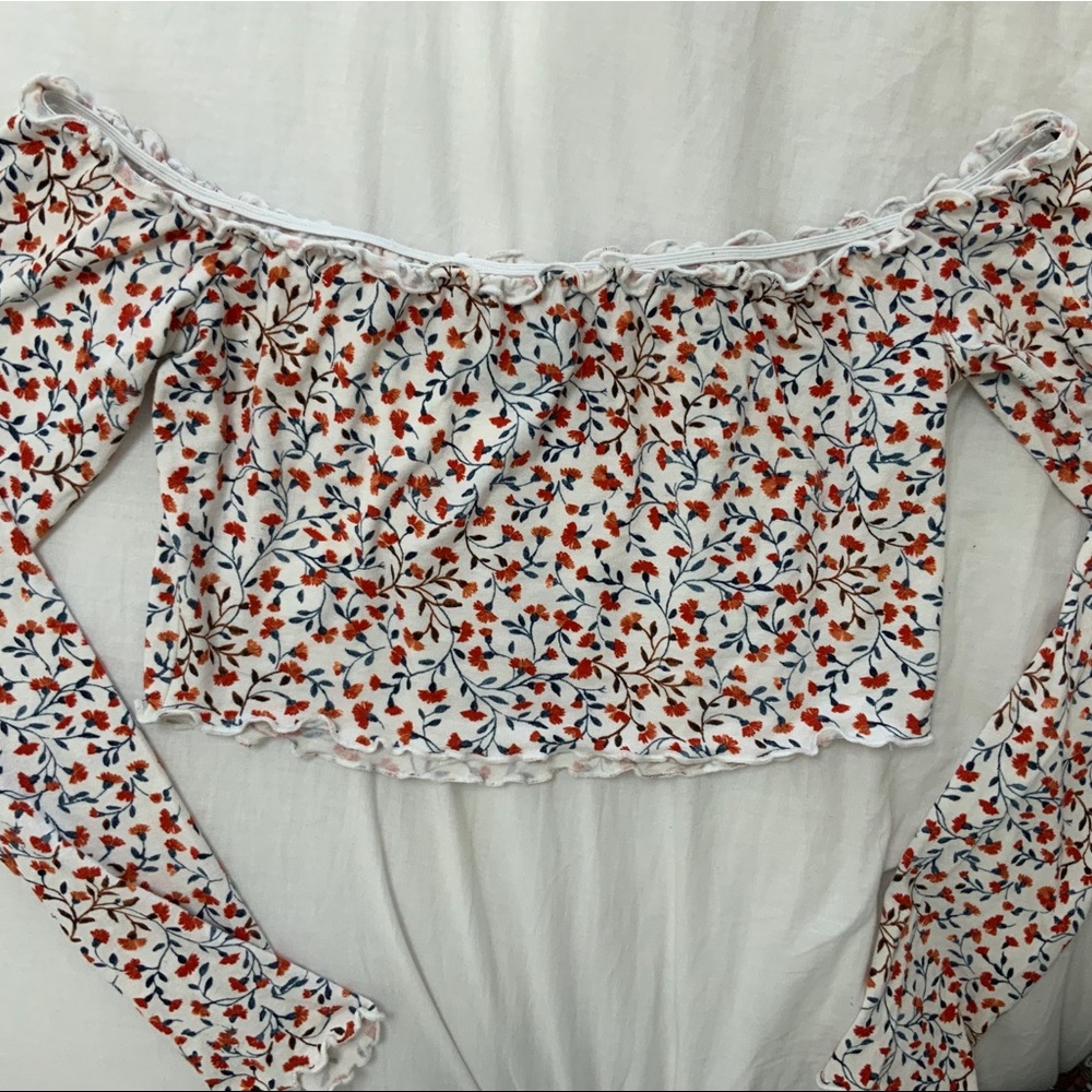Long Sleeve Crop Top